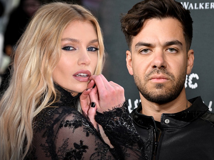 Matteo Milleri and Stella Maxwell getty 1