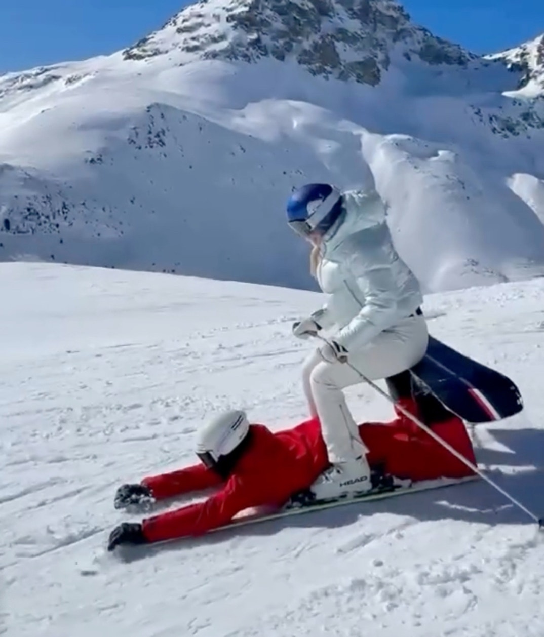 Lindsey Vonn and Shaun White