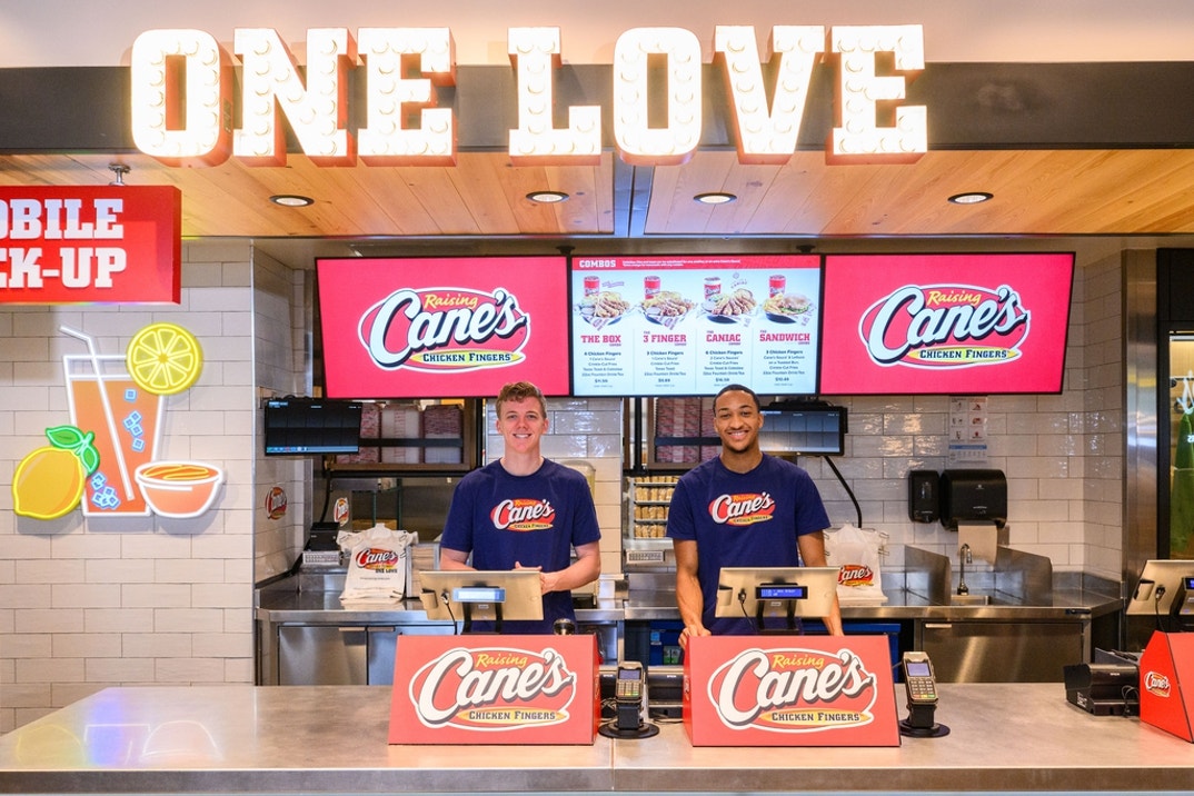Charlie May and Nimari Burnett at Raising Cane’s in Ann Arbor, Michigan 8