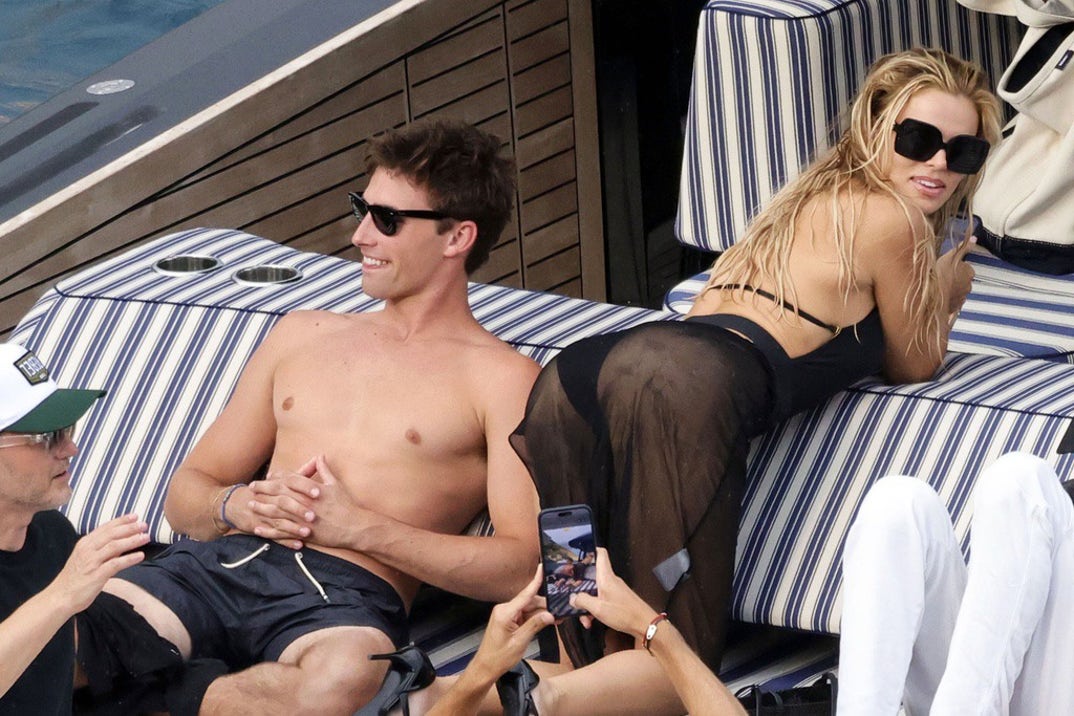 Brooks Nader Nip Slip With Jack Lumsden 4