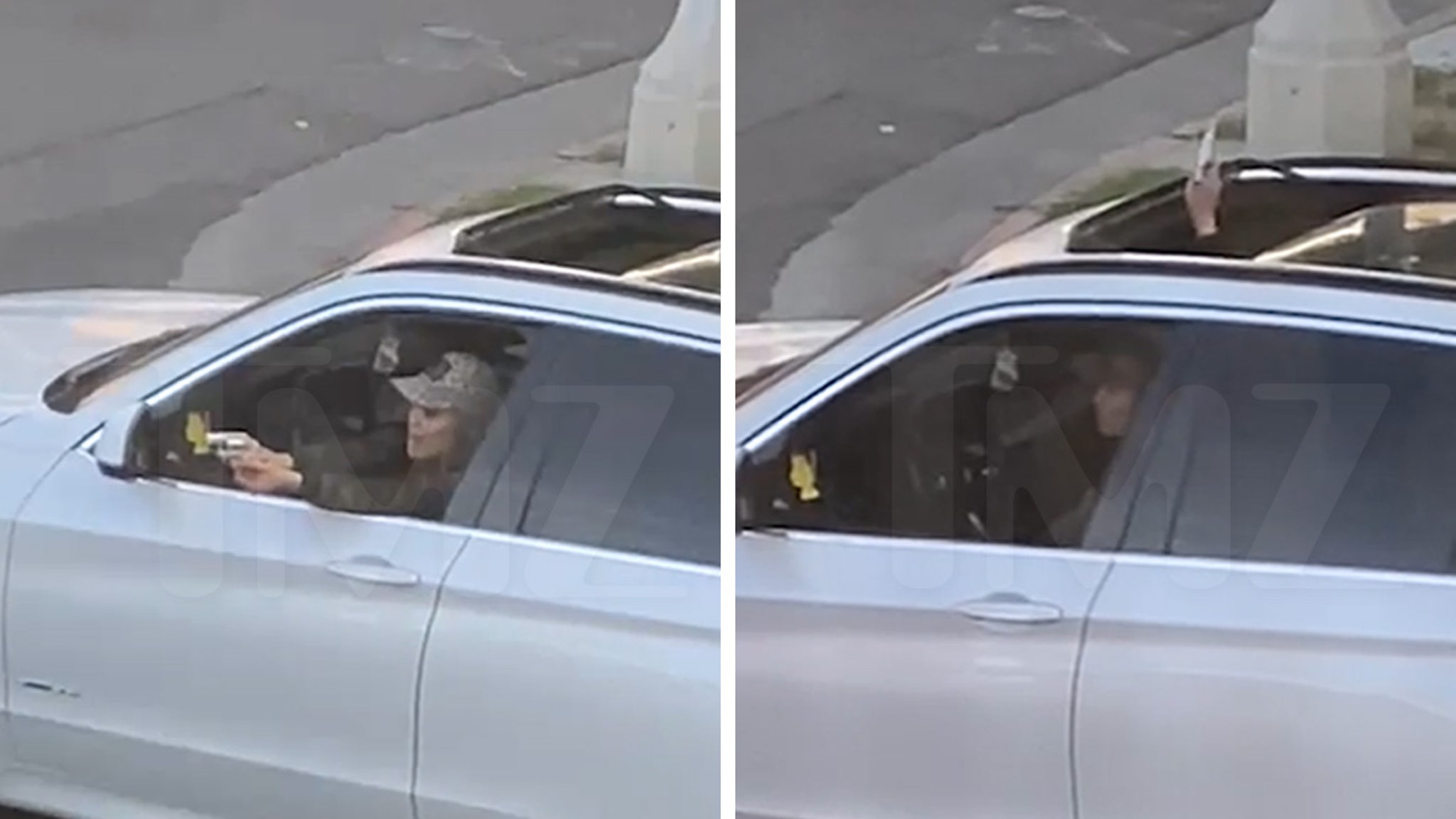 Woman Shoots Her Way Into Traffic…Literally  [VIDEO]