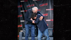 Michael J. Fox Reunites with 'BTTF' Costar Christopher Lloyd at Comic Con