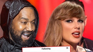 kanye west taylor swift instagram following