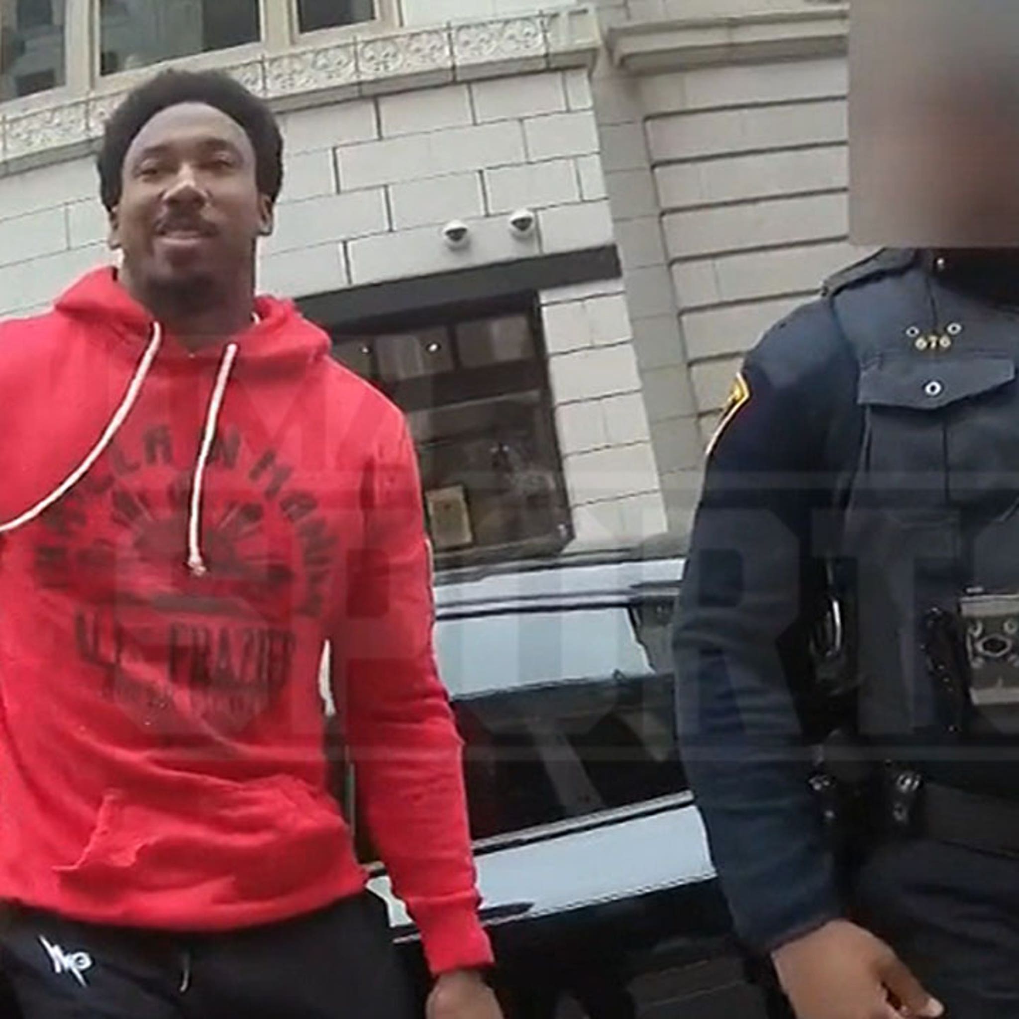 Update:Police bodycam video shows Myles Garrett moments after allegedly  being sucker-punched