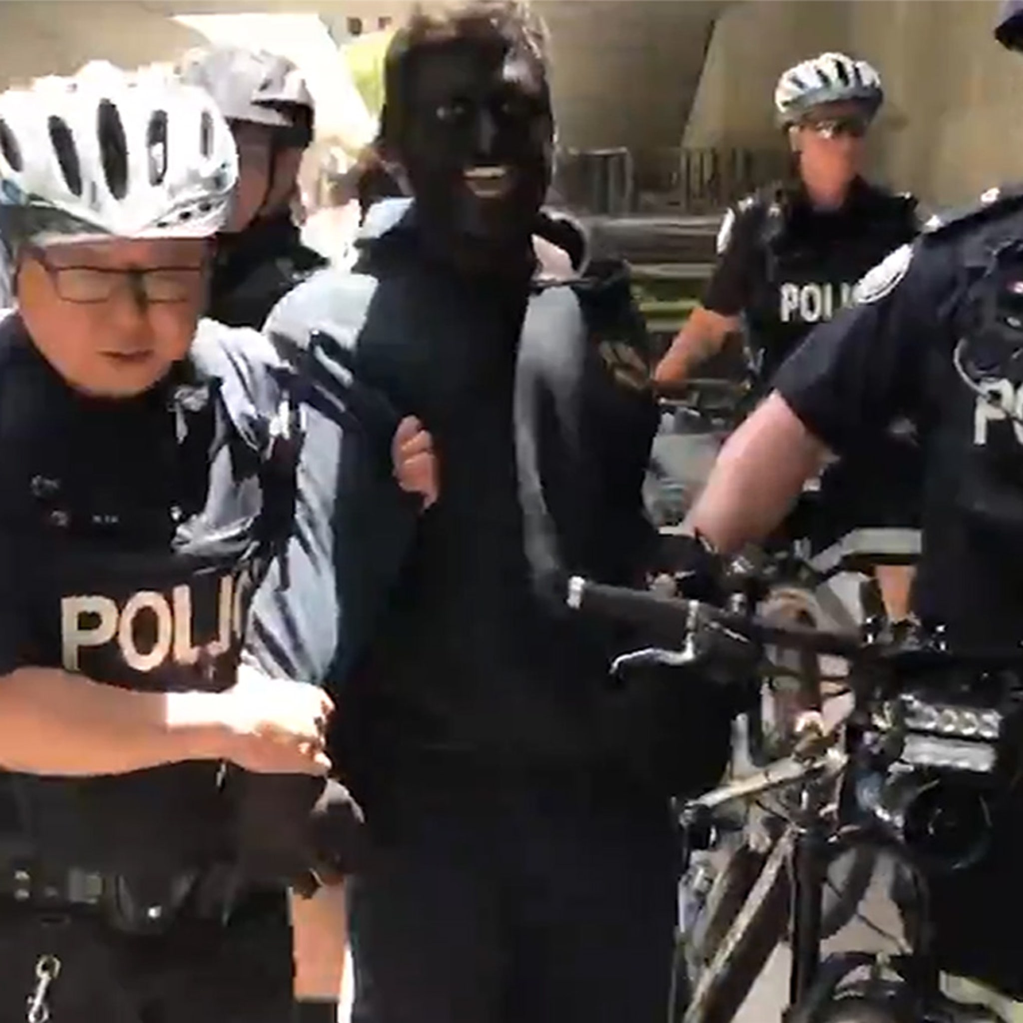 Toronto Police Arrest Man In Blackface At Anti Racism Protest