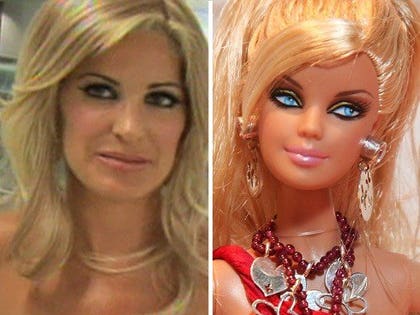 Kim Zolciak & Barbie