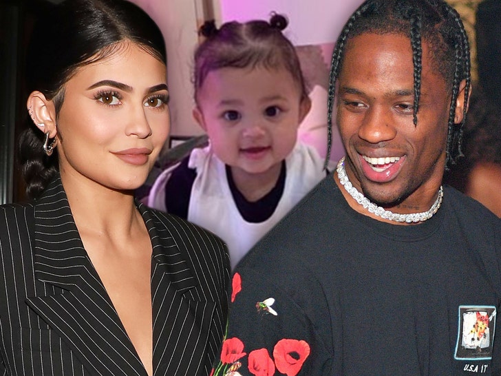 Kylie Jenner and Travis Scott CoParenting Christmas With Stormi