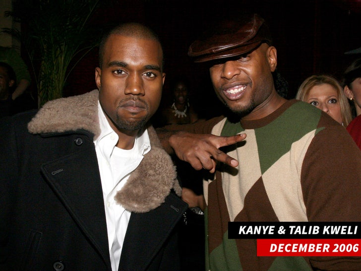 Kanye West and Talib Kweli