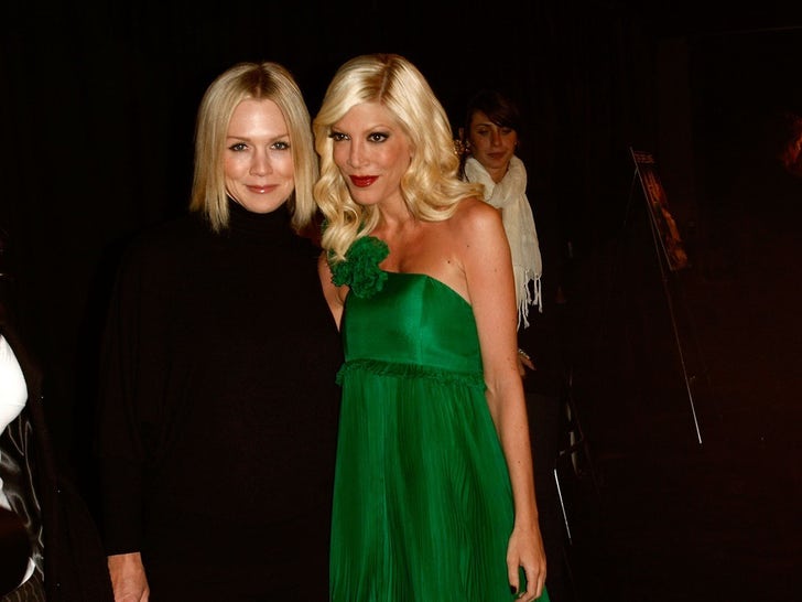 Tori Spelling and Jennie Garth Together