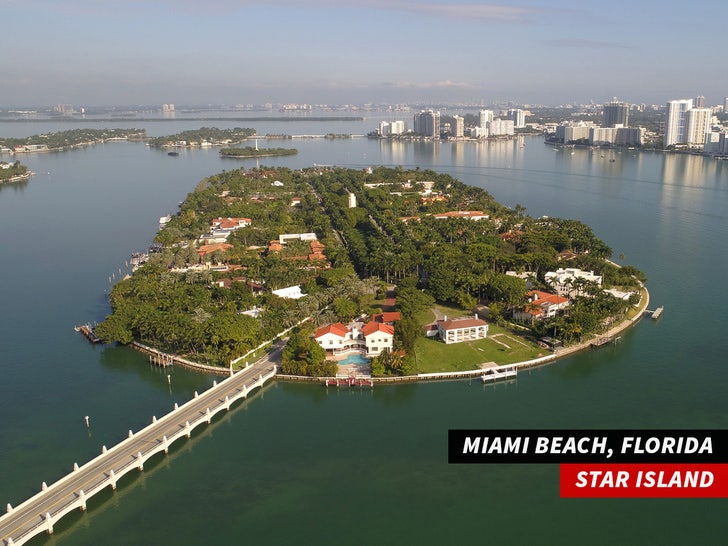 091724 Miami Beach, Flórida star island getty