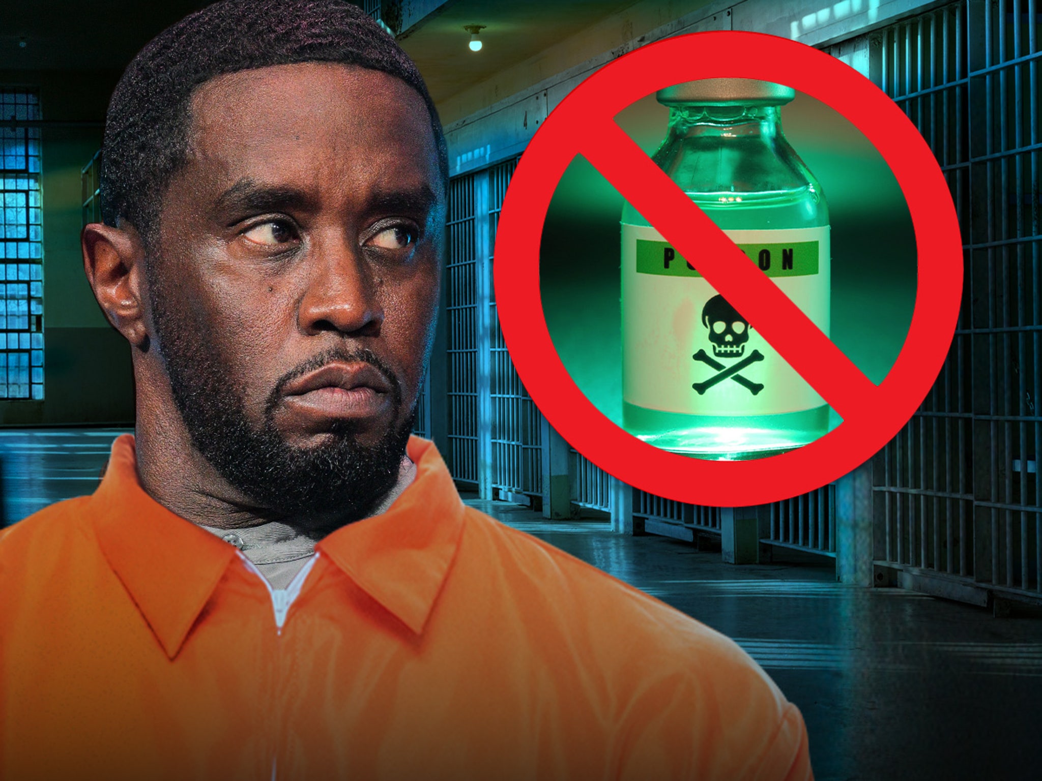 Diddy Eating Normally in Prison, Not Afraid of Poison Despite Reports