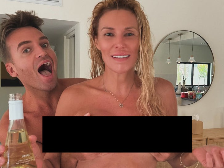 Brandi Glanville goes topless!