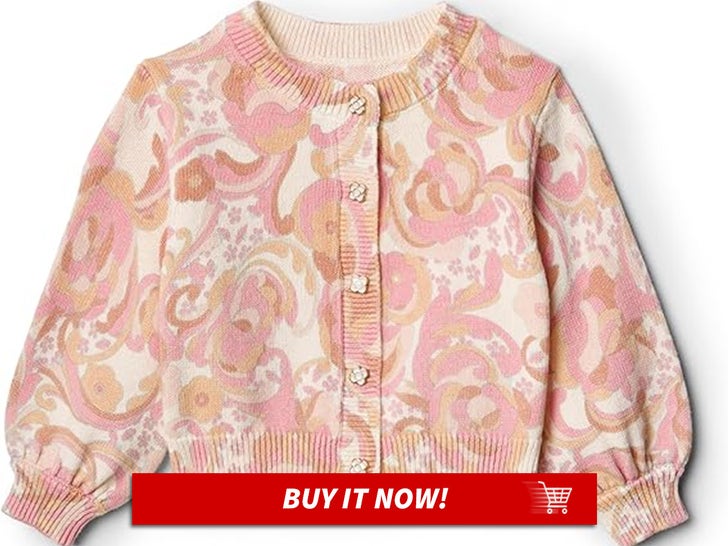 0926-Sofya-Grainge-Toddlers ve Baby-Girls'in-Lightweight-Cardigan-Sweater-Lakun