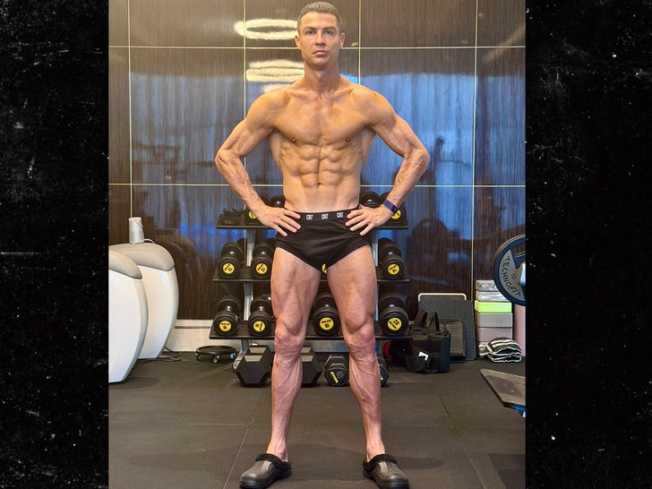 cristiano rinaldo gym body