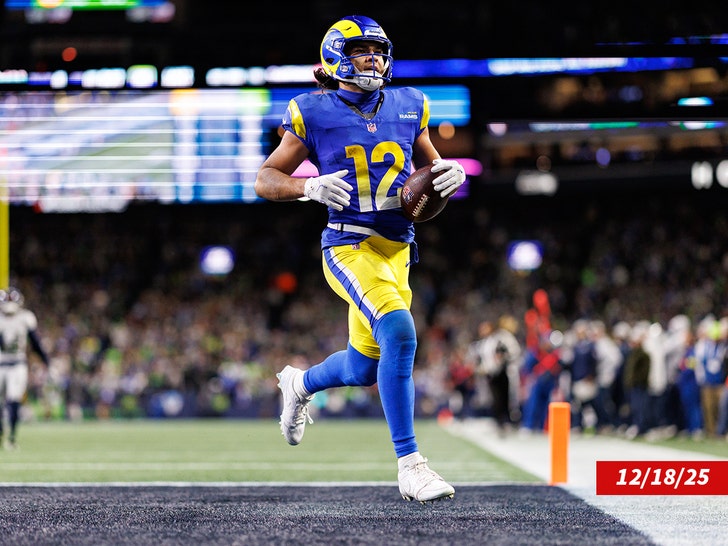 Puka Nacua on the field