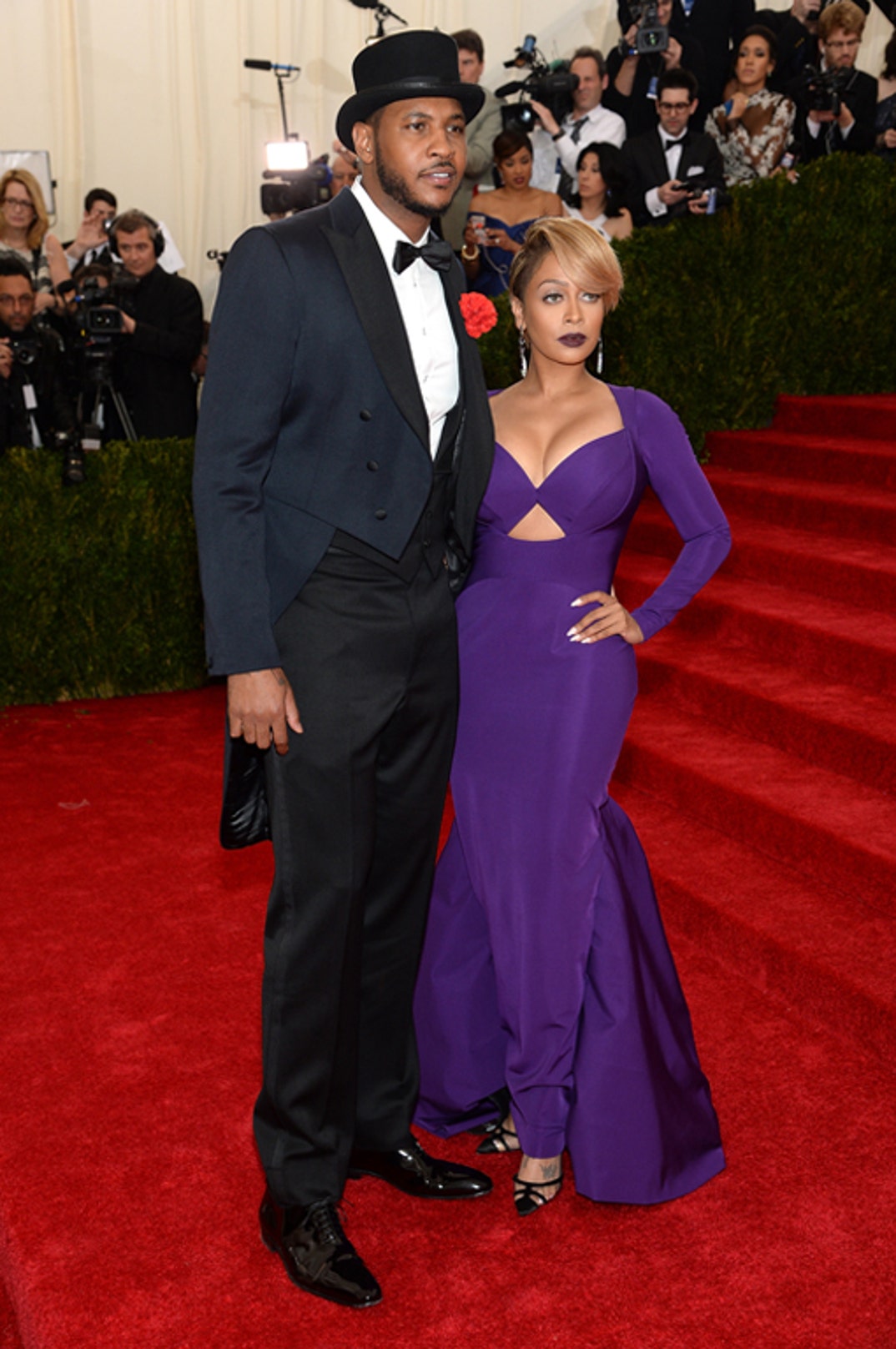 Carmelo Anthony and LaLa Anthony