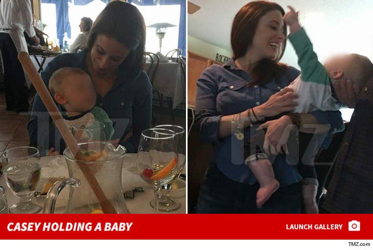 Casey Anthony Photographed with Baby in Her Arms