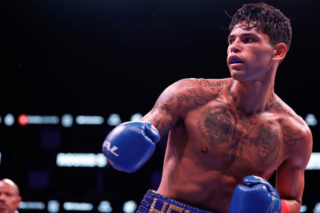 Ryan Garcia In The Ring Photos 11