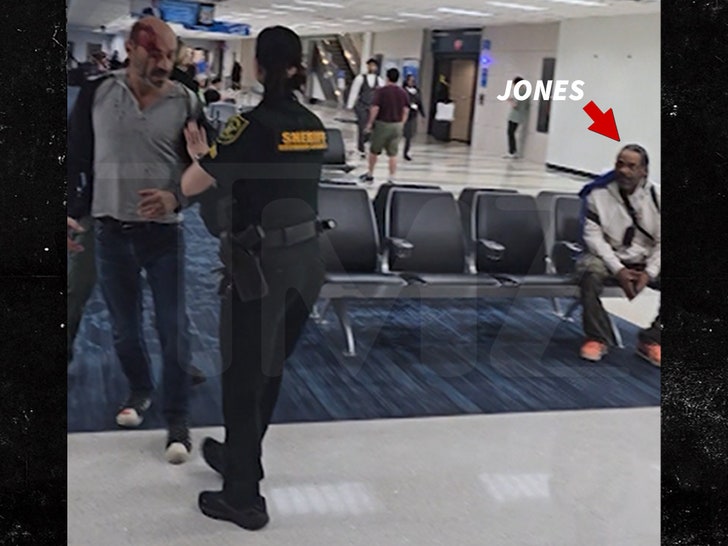 Jim Jones Brawls with Two Men on Airport Escalator, Claims Self-Defense