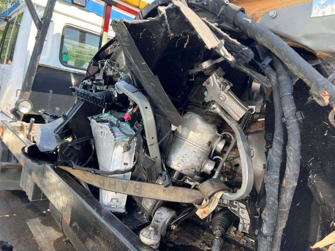 Vince McMahon Car Accident Pics 1