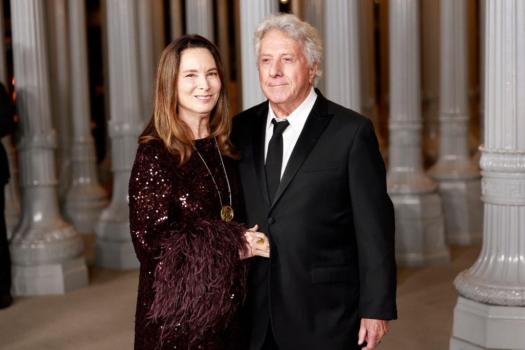 Lisa Hoffman and Dustin Hoffman