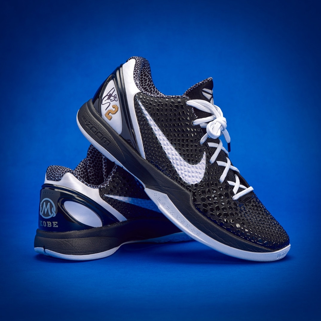 Nike Kobe 6 Protro “Mambacita” — worn the night after announcing his free agency, nodding to Kobe Bryant’s own legendary free‑agency season.