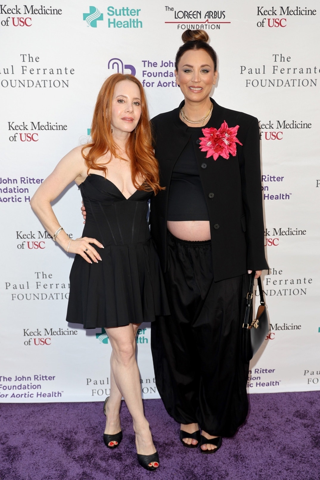 Amy Davidson and Kaley Cuoco
