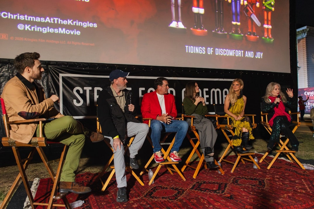 Christmas At The Kringles Fan Screening Event Celebs 7