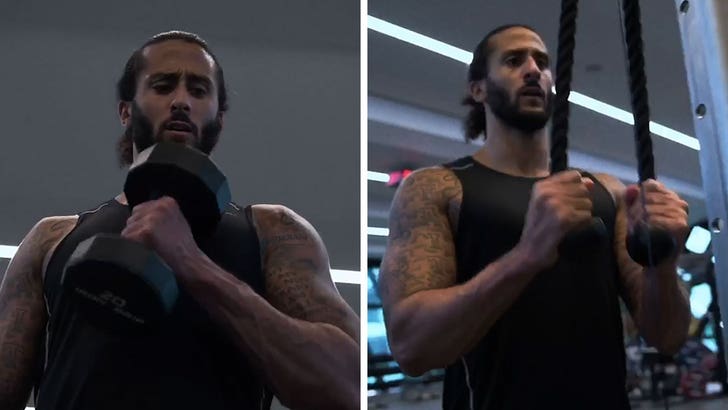 Image result for colin kaepernick work out