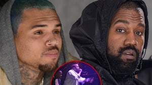 Chris Brown Rips Unnamed Rapper For Club Rant, Fans Think it's Kanye West