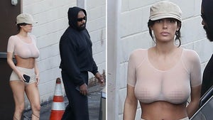 Bianca Censori Again Busts Out See-Through Top For Movie Date With Kanye West