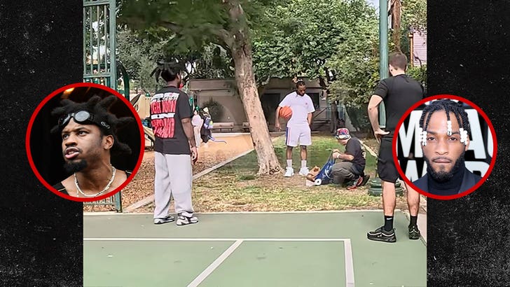 Denzel Curry & Armani White Regulate Man Threatening to Kill Kids at Park Denzel Curry & Armani White Regulate Man Threatening to Kill Kids at Park