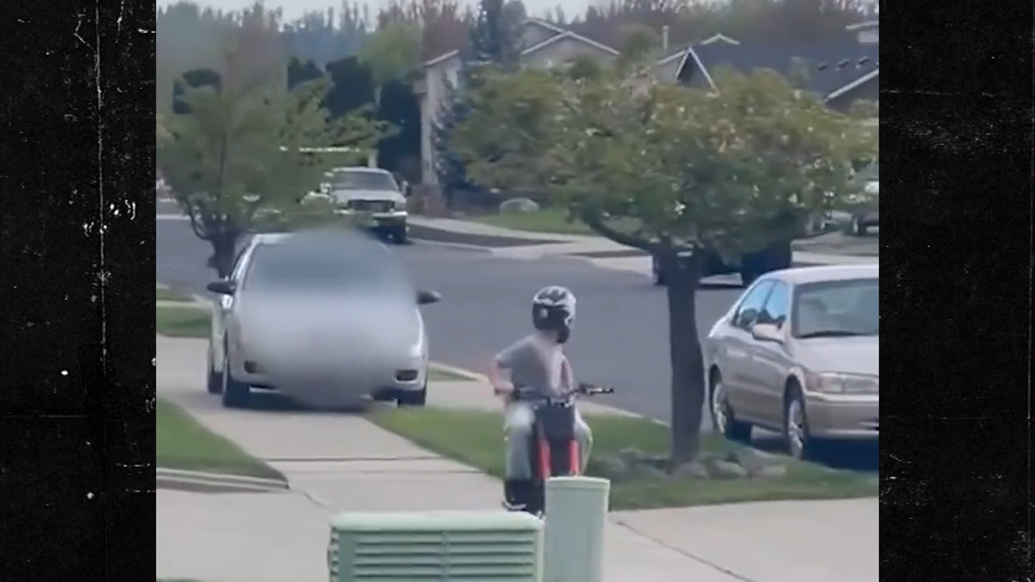 Car Pursues Bike-Riding Kid on Sidewalk in Alarming Video, Woman Arrested for DUI