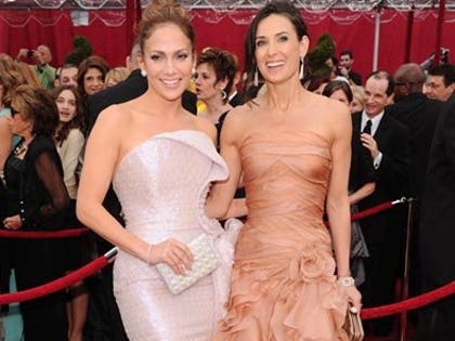 Jennifer Lopez and Demi Moore