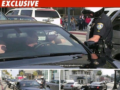 simon gets stoped by cops: exclusive