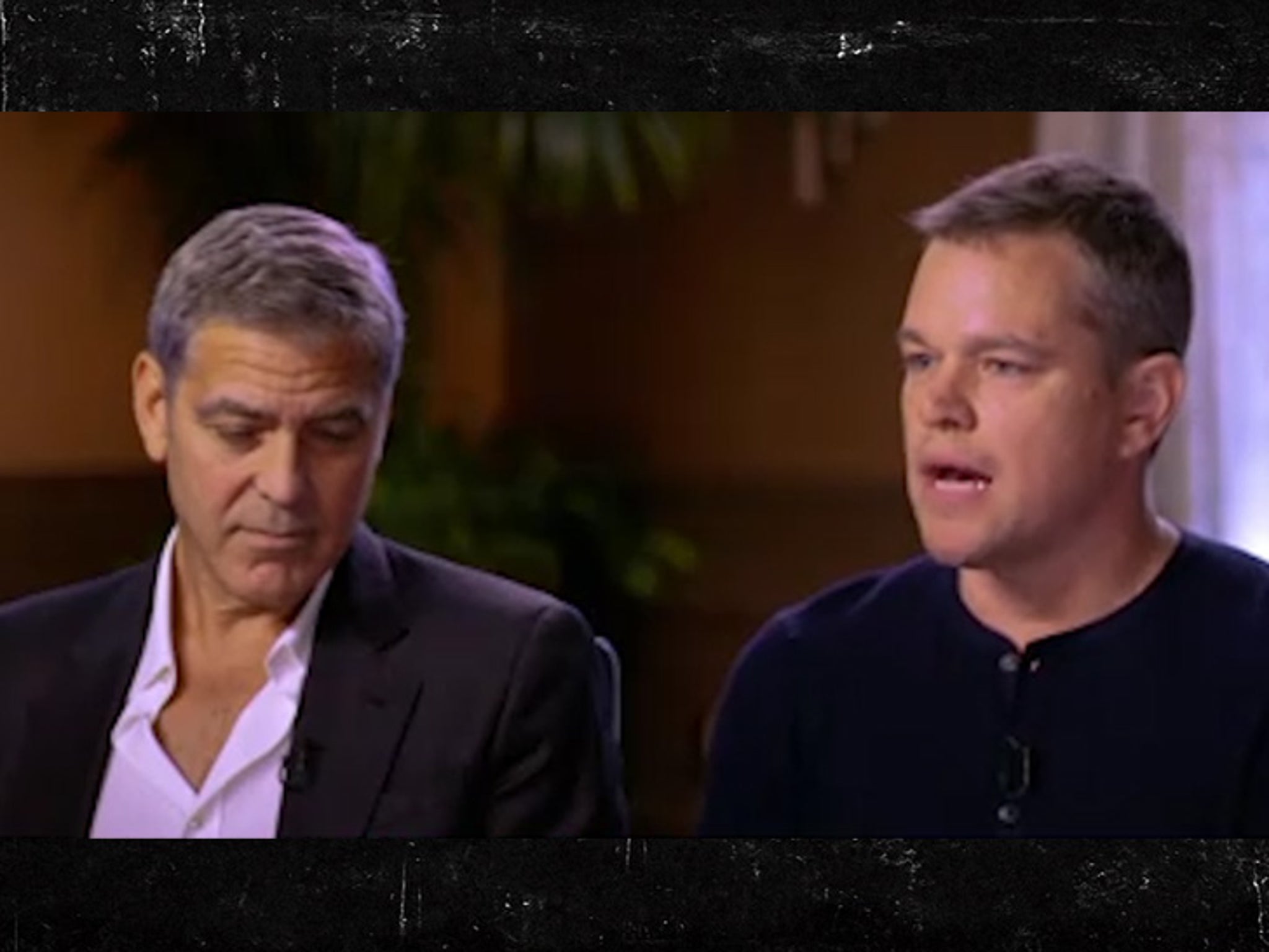 Matt Damon and George Clooney Share What They Knew About Harvey Weinstein