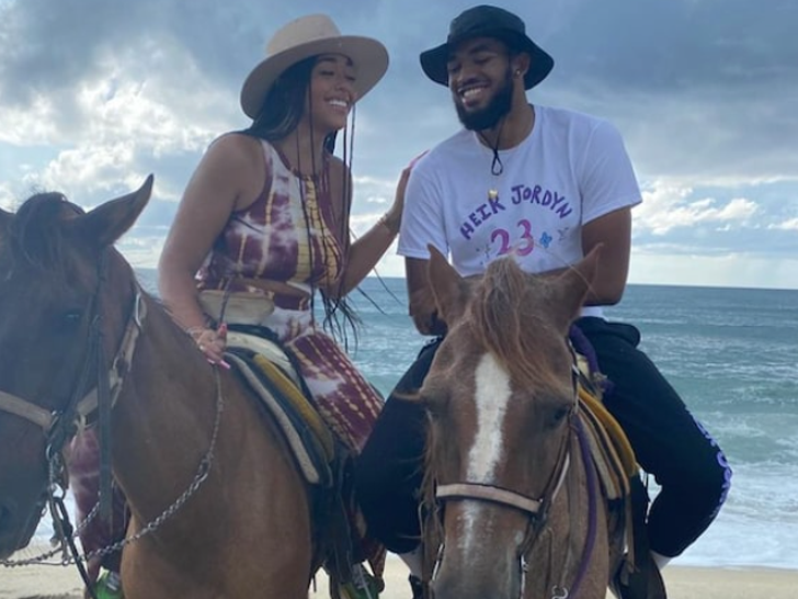 Karl-Anthony Towns and Jordyn Woods Together