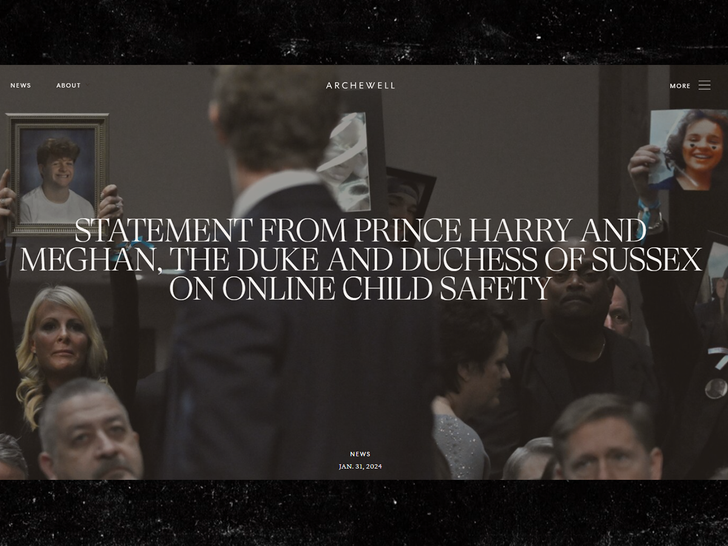 Declaração de Meghan Markle e Príncipe Harry