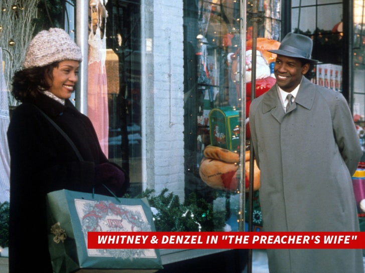 Denzel & Whitney in "The Preacher's Wife"