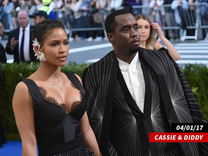 p diddy cassie ventura bertemu pasangan gala