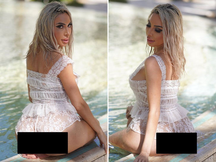Farrah Abraham Lookin' Lovely In Lingerie In Miami