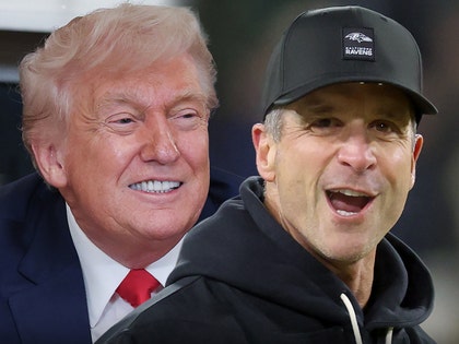 donald trump john harbaugh