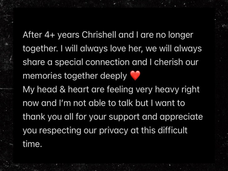 G Flip and Chrishell instagram