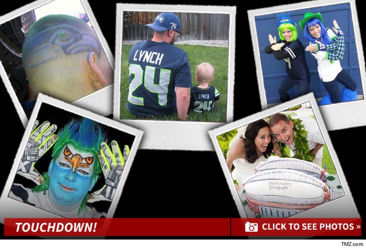 TMZ's Seahawks vs. Broncos Fan Photo Contest