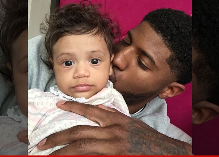 Paul George -- Meets Baby Daughter Gunning for Joint Custody :: 1016-paul-george-baby-girl-instagram-3