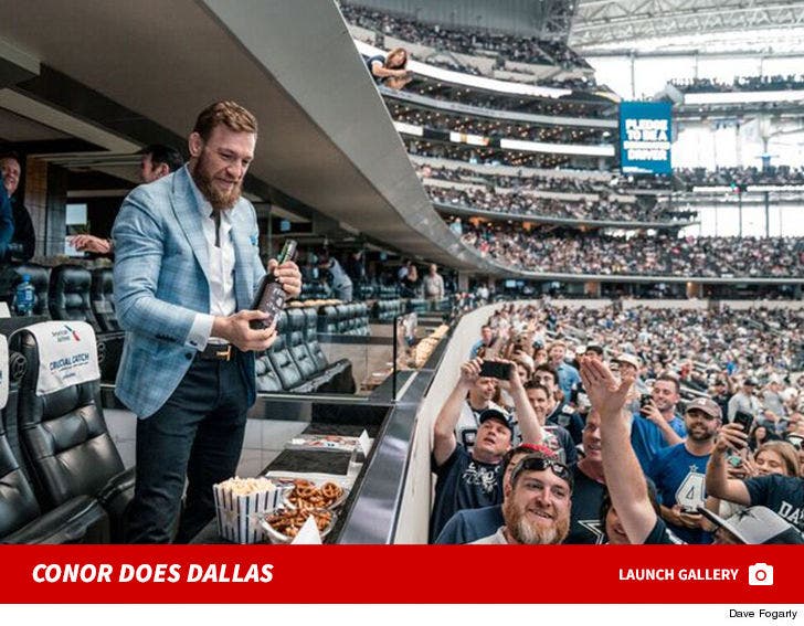 Conor McGregor Does Dallas