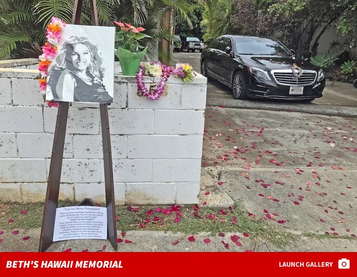 Beth Chapman's Memorial in Hawaii