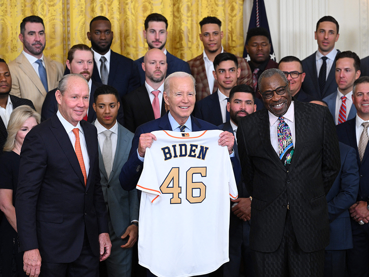 Biden jokes with Baker at White House visit