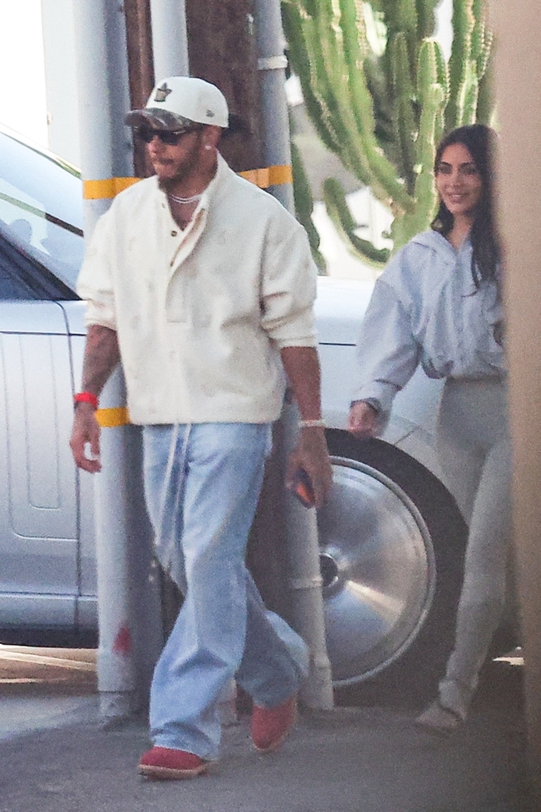 Kim Kardashian Lewis Hamilton Rugs  3