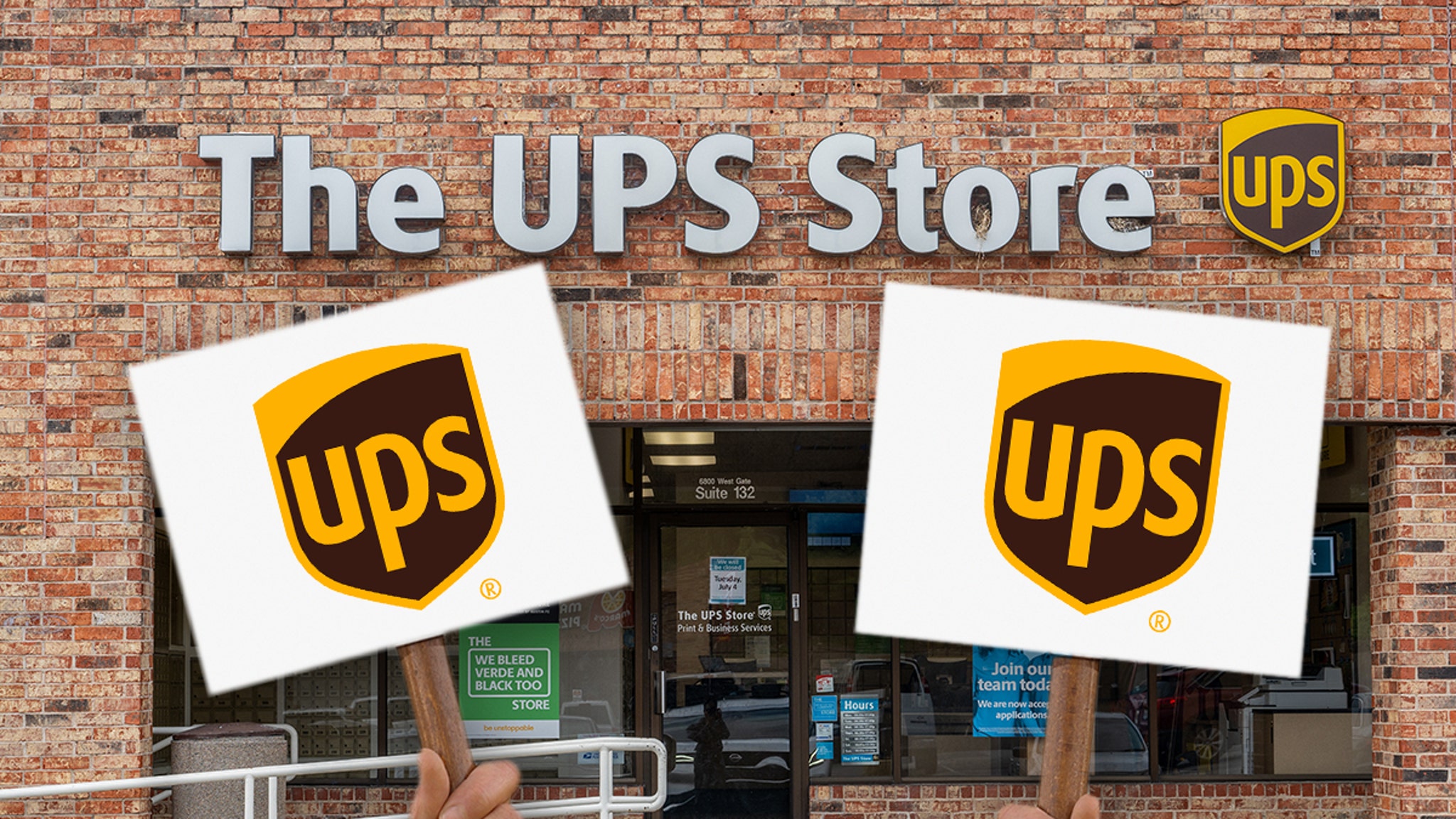 UPS Strike Looms as SAG, WGA Stalemates Drag On